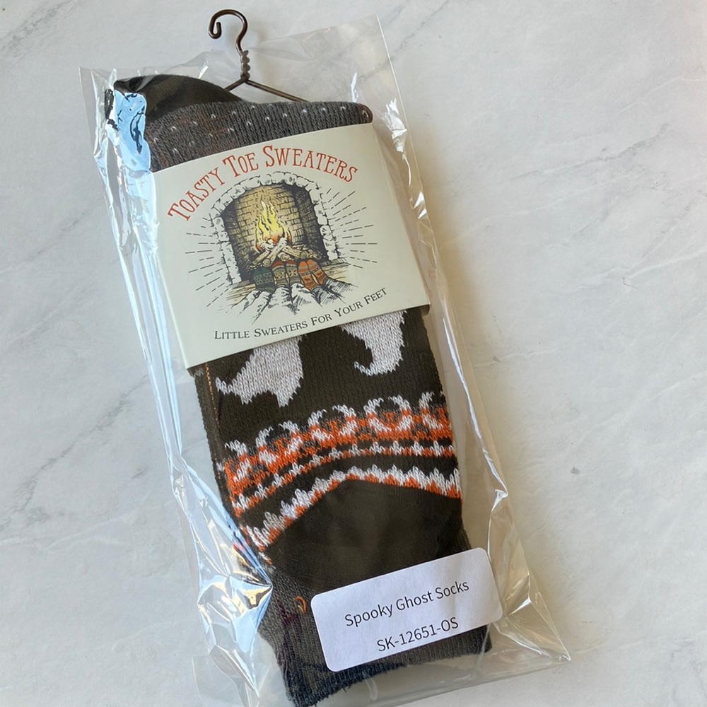 KJP Spooky Ghost Socks